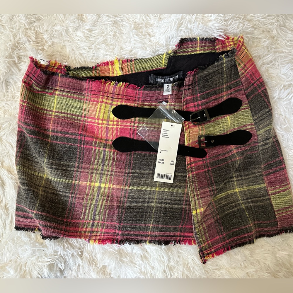 🆕NWT Urban Outfitter Plaid Skirt